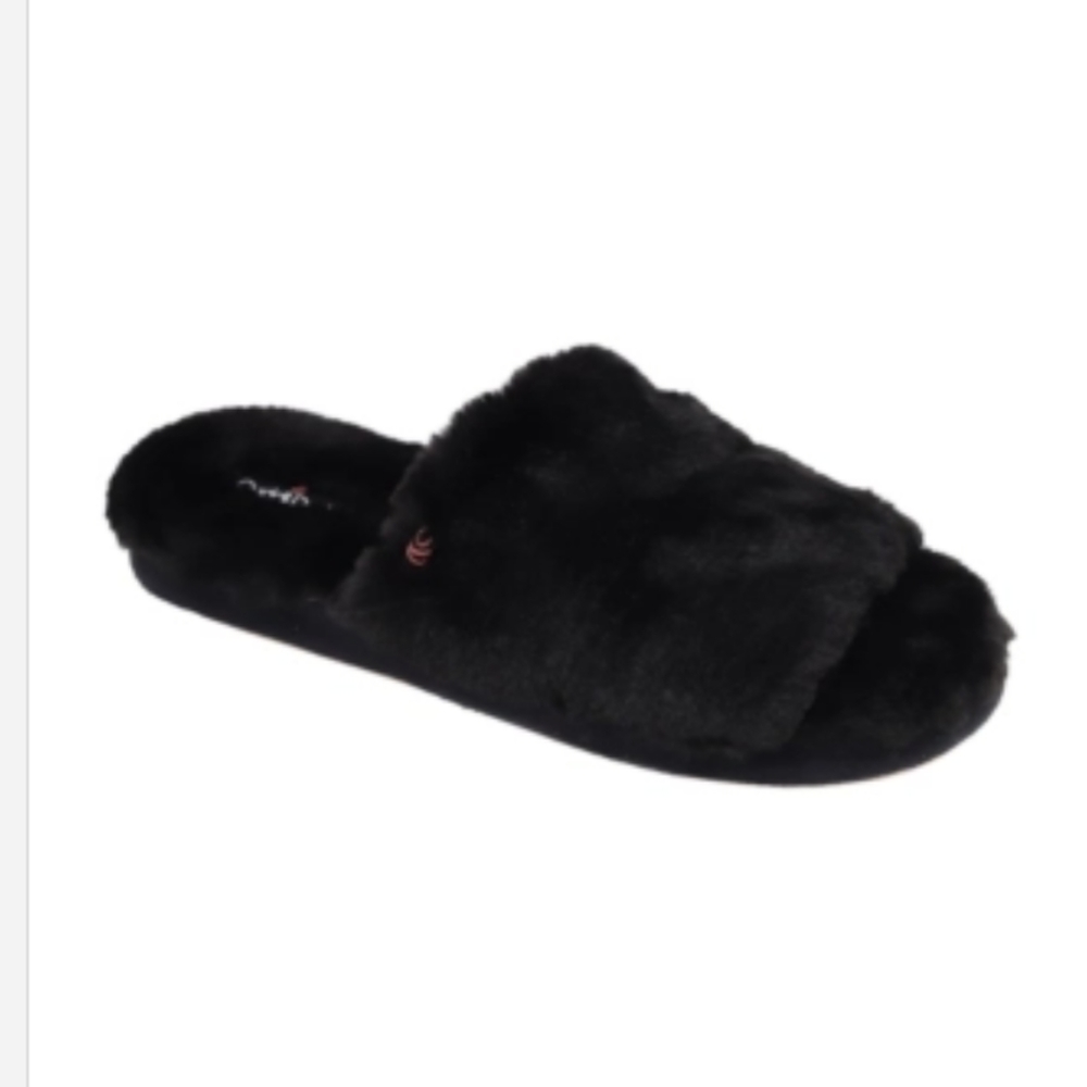 CUDDL DUDS Women's Faux Fur Slid Slipper